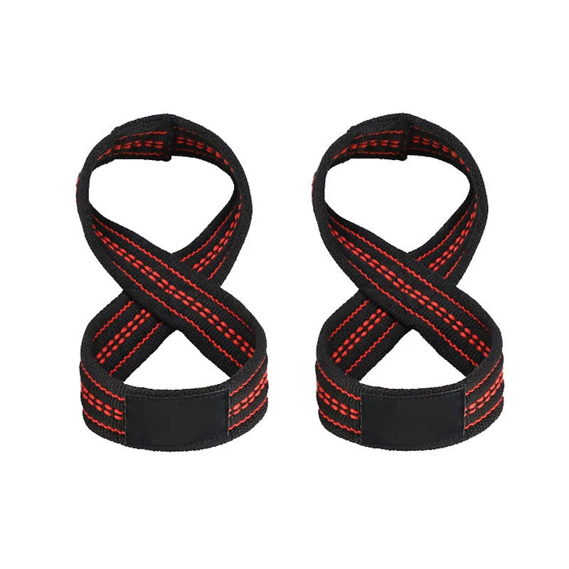 Figure 8 Weight Lifting Straps DeadLift Wrist Strap