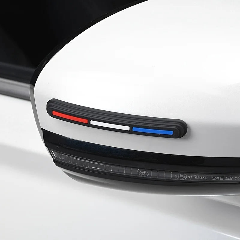 4Pcs Car Rearview Mirror Door Protector Guard Edge Protector