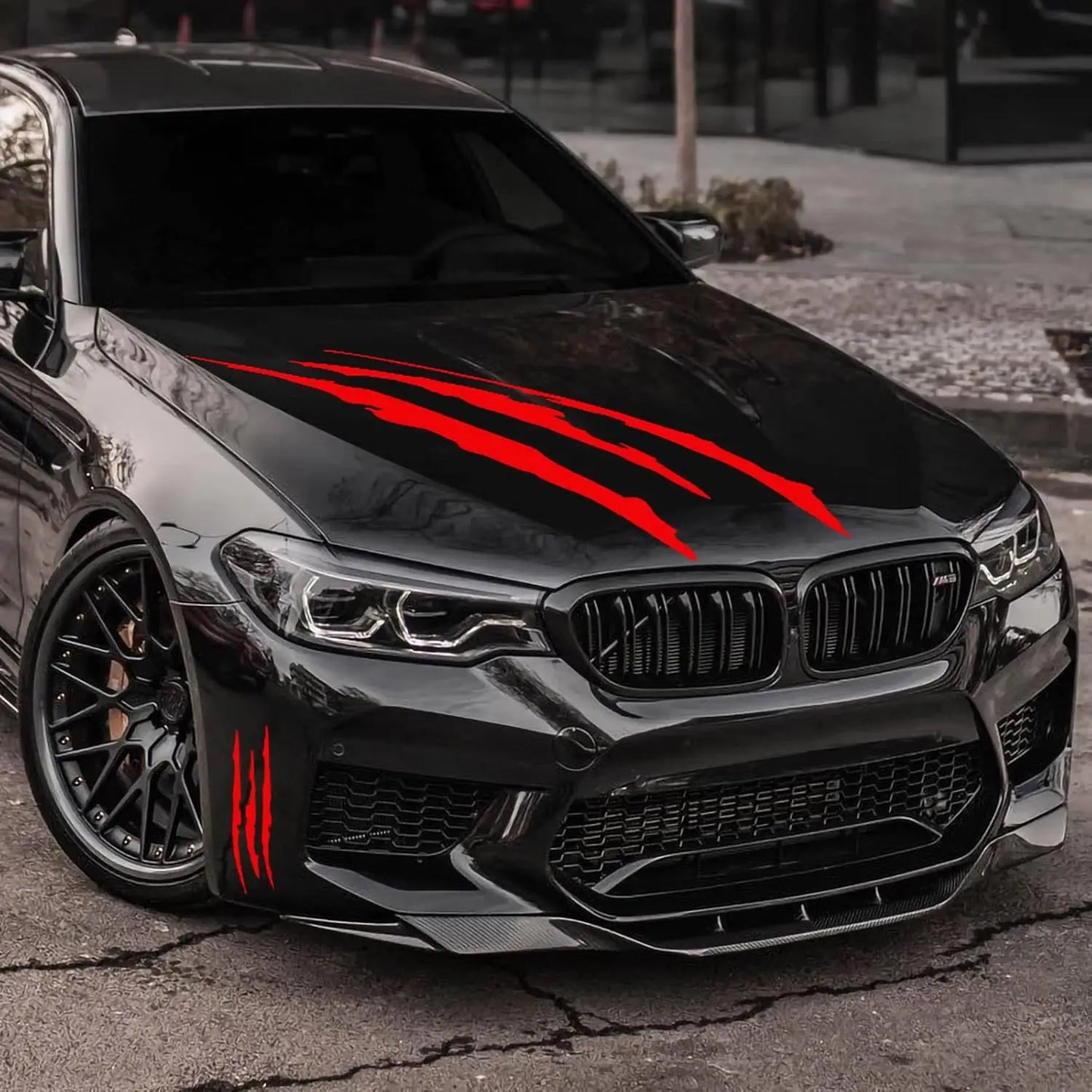 3Pcs Car Stickers Vinyl Claw Marks Decals for Men