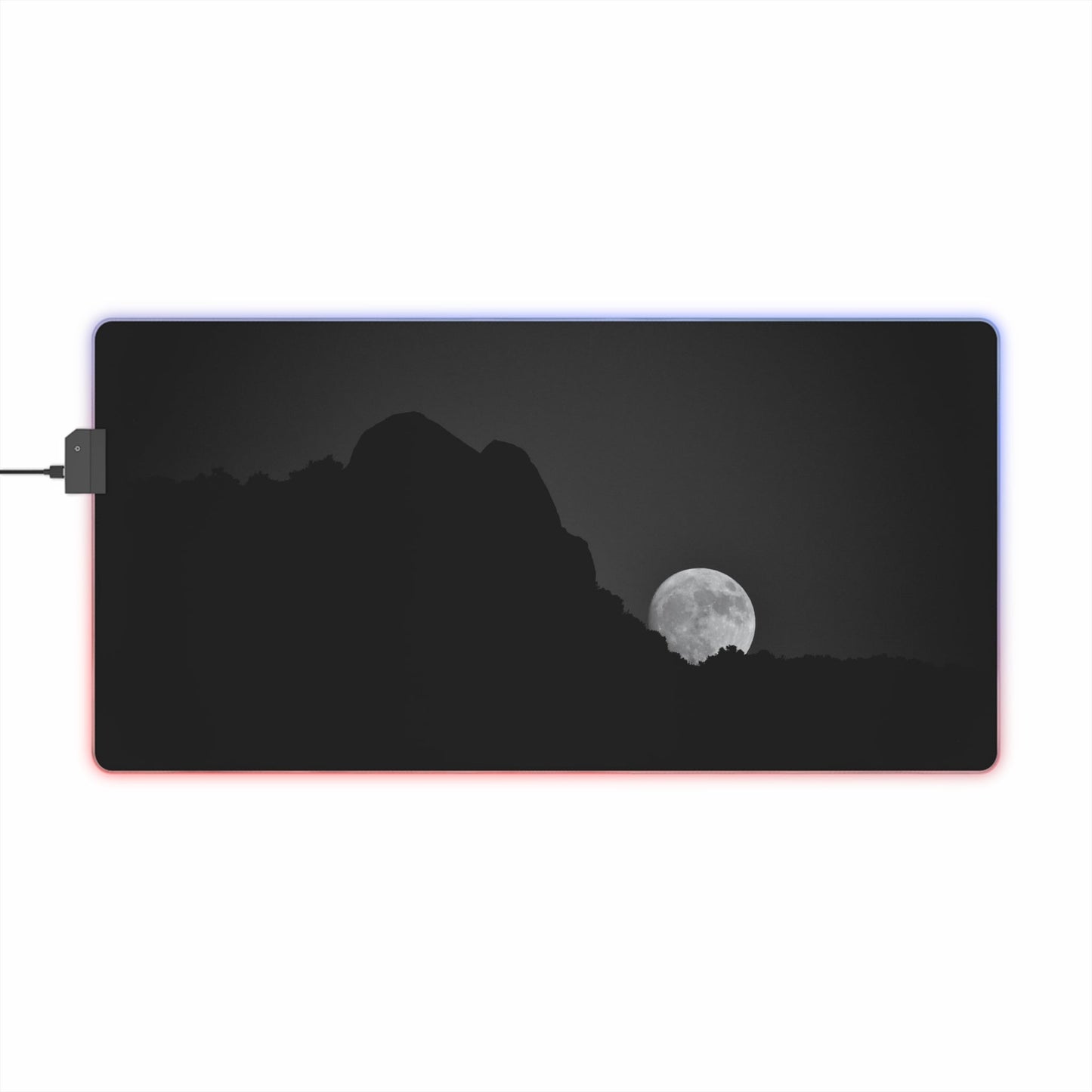 Moon Over Alpine [LED Gaming Mouse Pad]