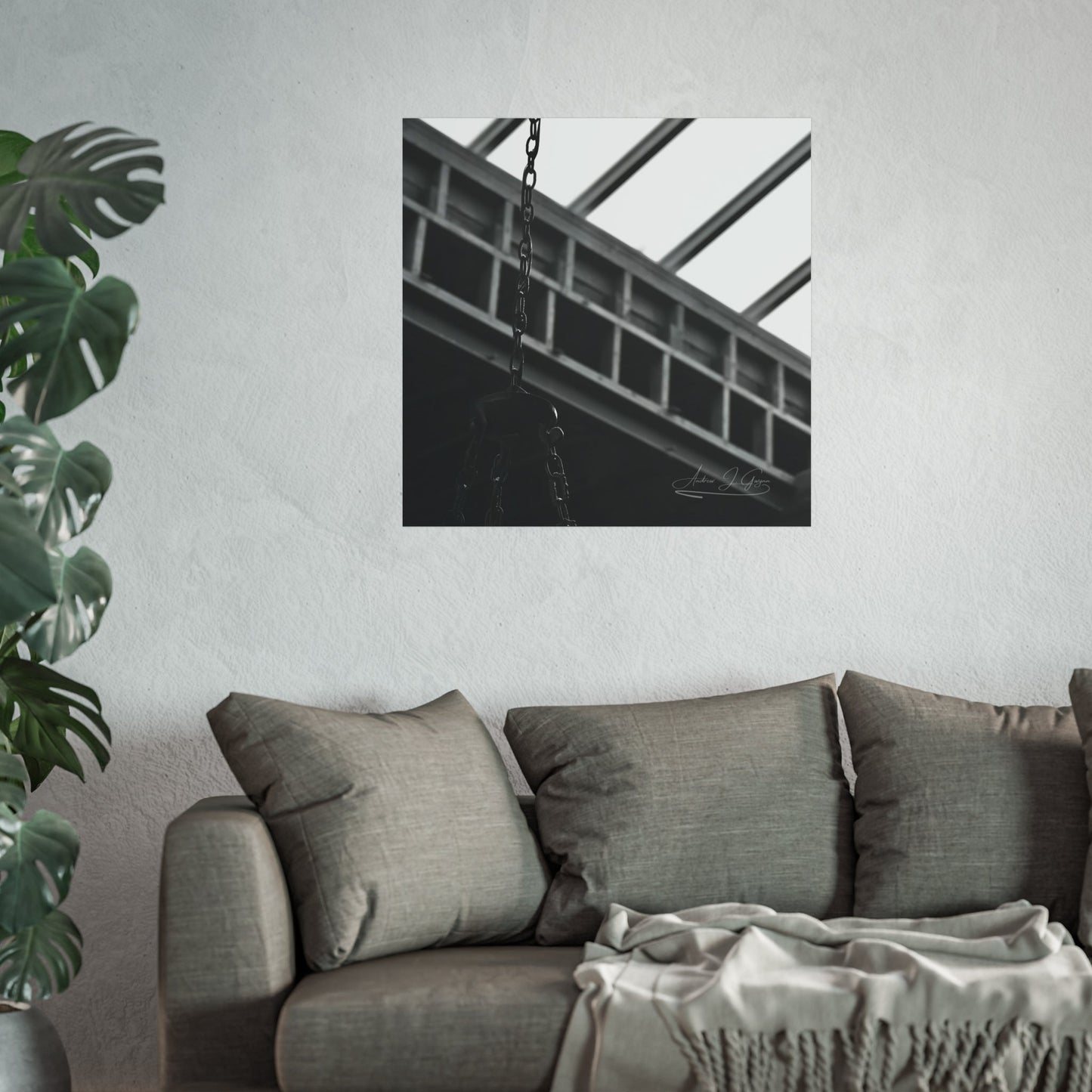 The Old Hangar [Fine Art Poster]