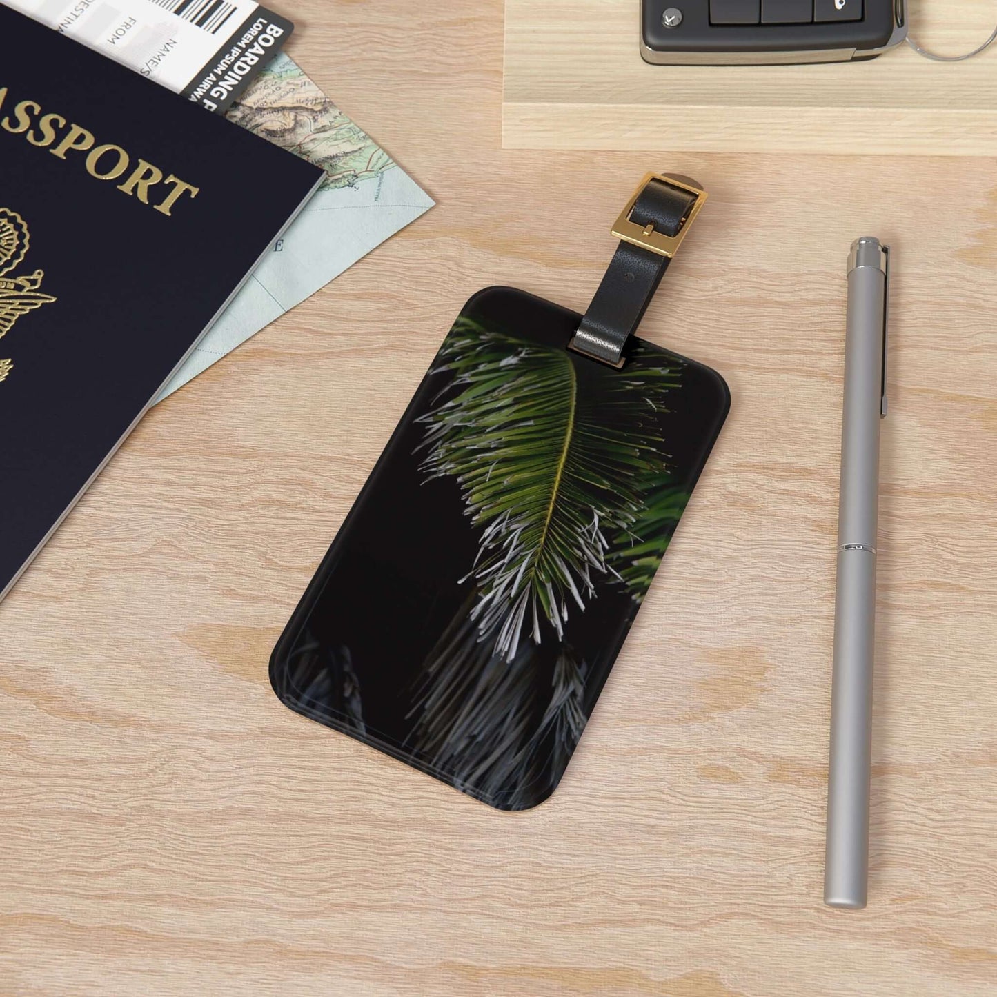 Dying Palm Tree [Luggage Tag]