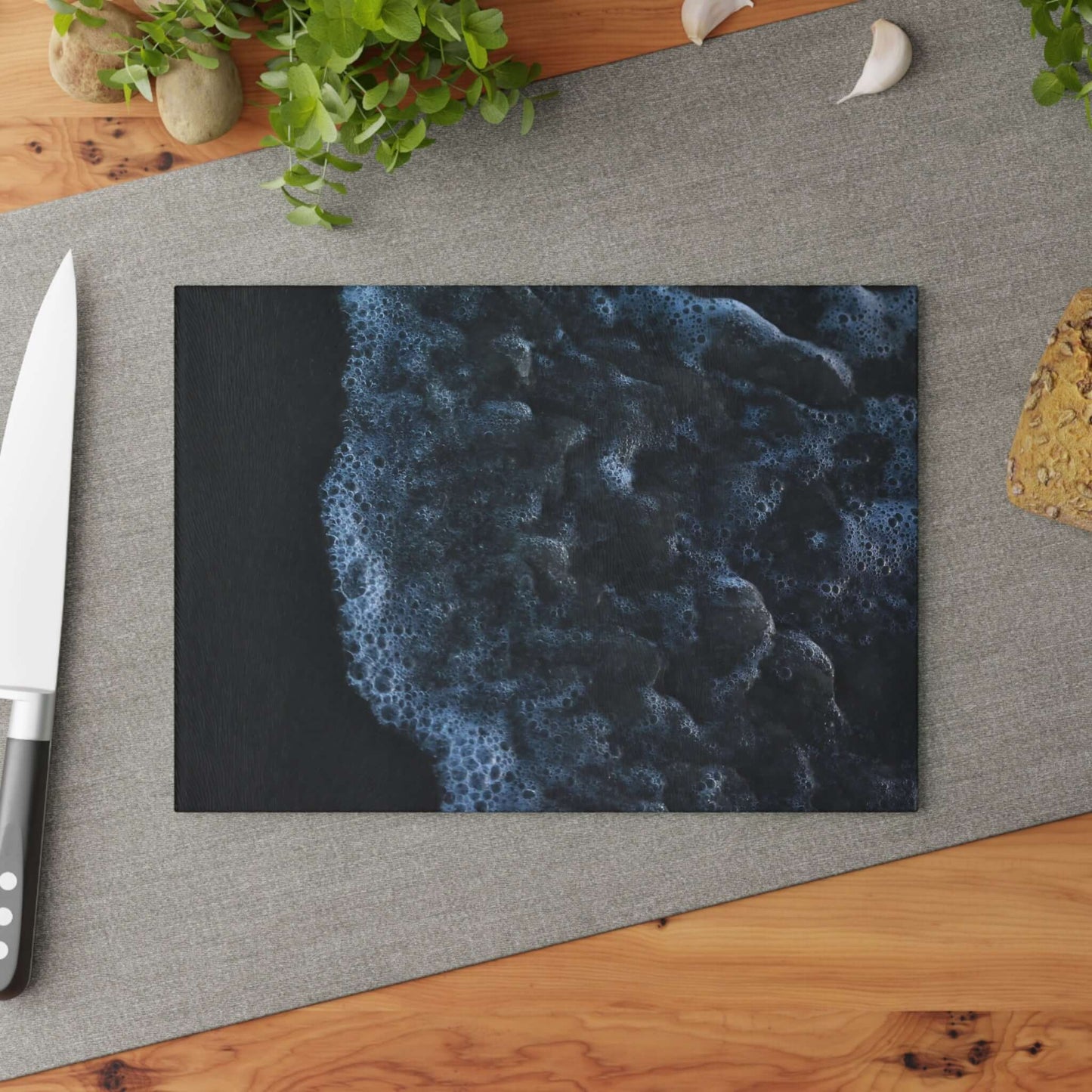 Chaos in Everything [Glass Cutting Board]