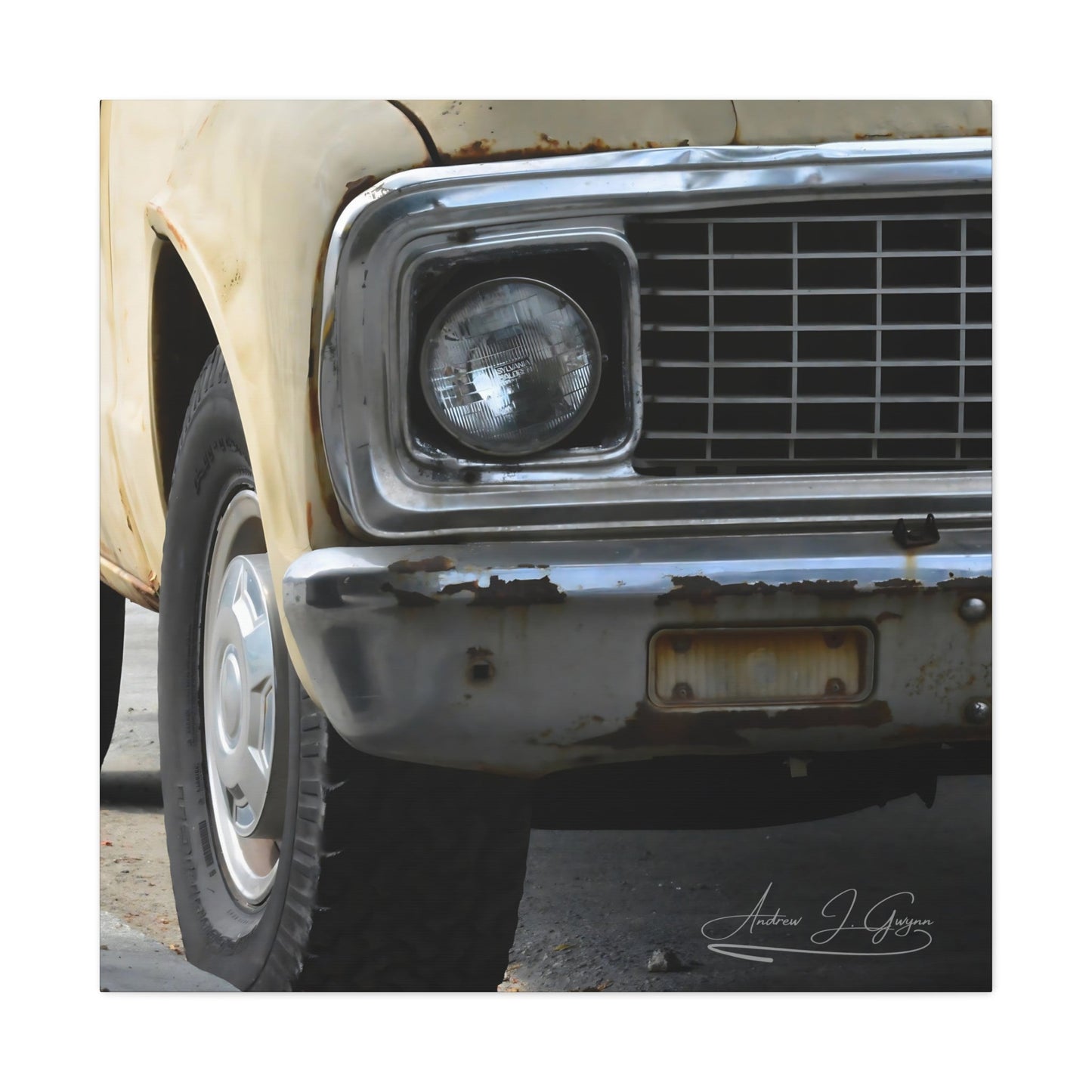 An Old Truck [Canvas Gallery Wraps]