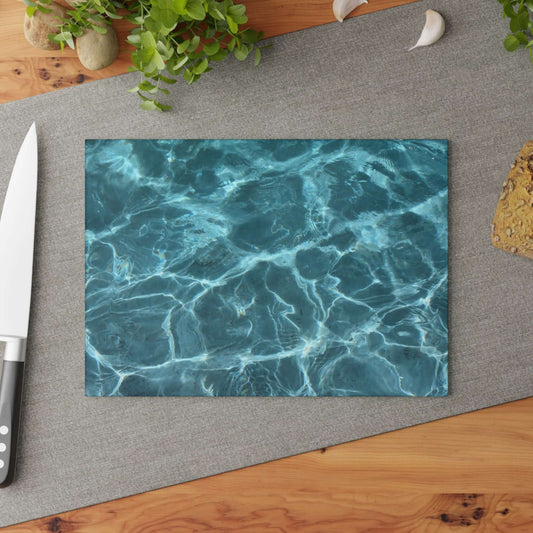 Bathtized in LA [Glass Cutting Board]