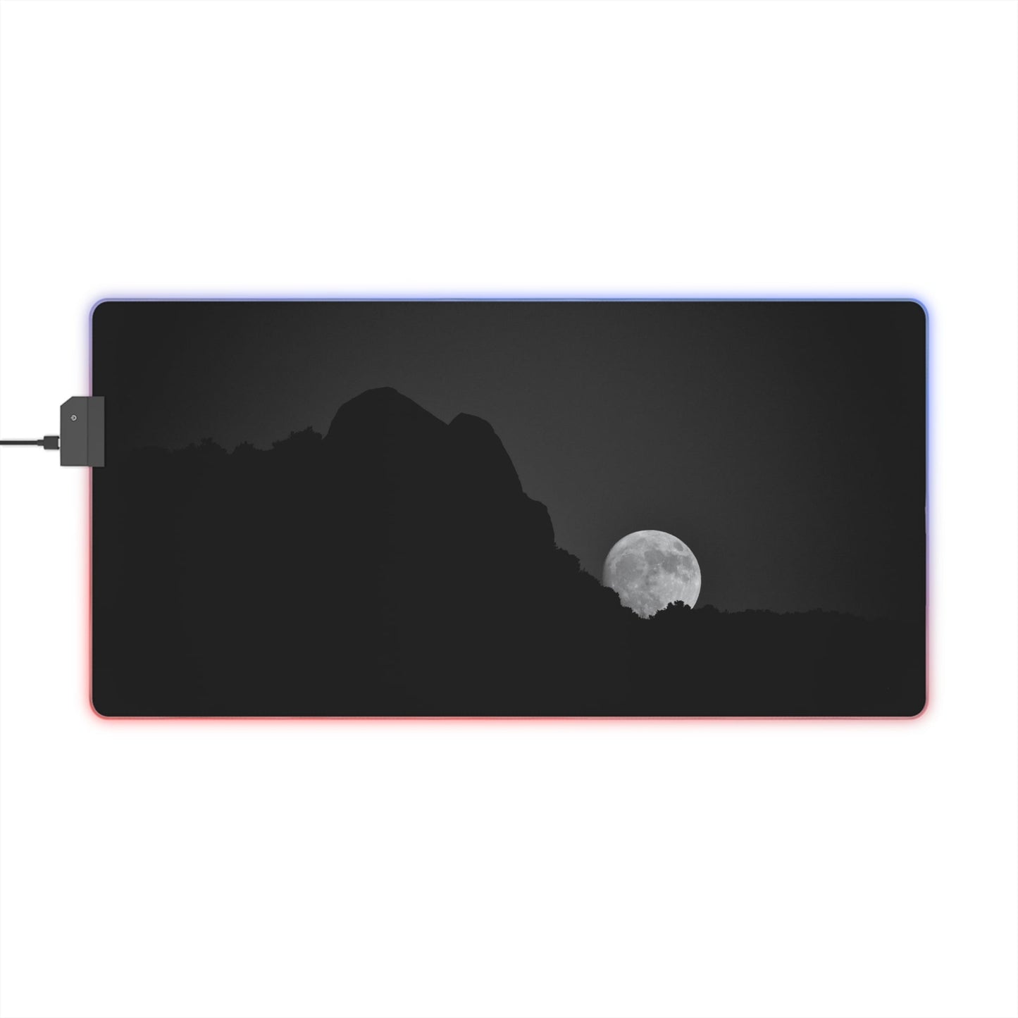 Moon Over Alpine [LED Gaming Mouse Pad]