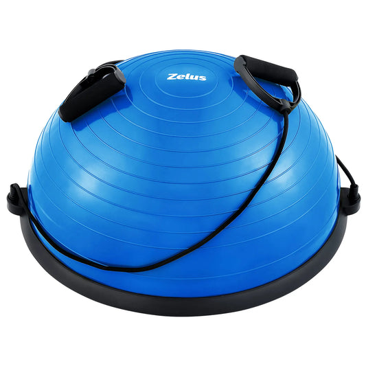 Half Ball Balance Trainer With Resistance Bands