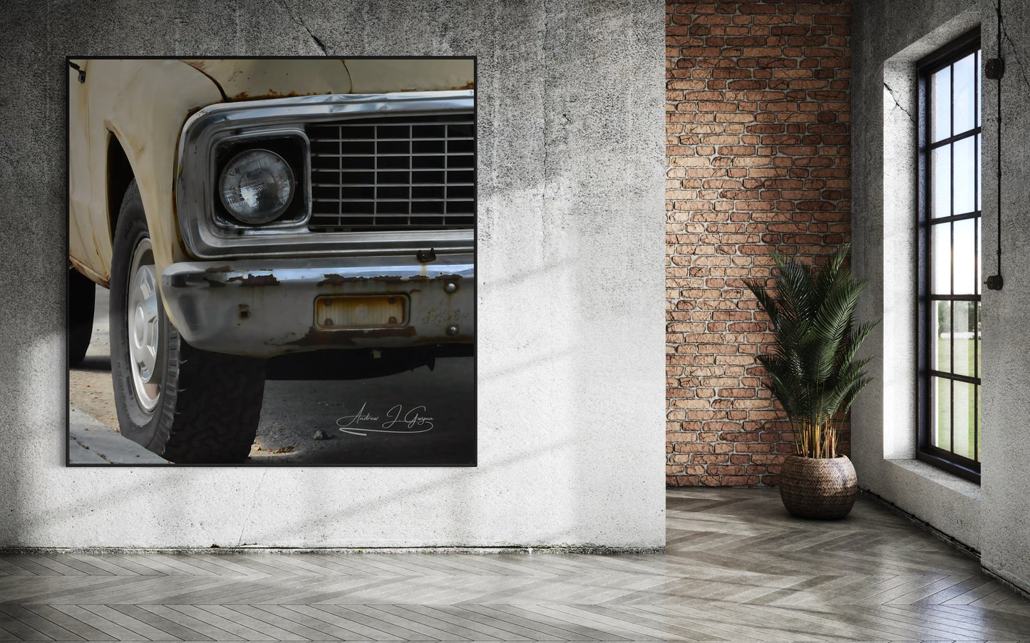 An Old Truck [Canvas Gallery Wraps]