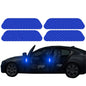 4 Pcs Car Door Sticker Safety Opening Warning Reflector Tape