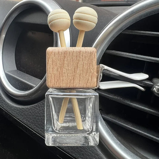 Car Air Freshener Fragrance Hanging Glass Bottle