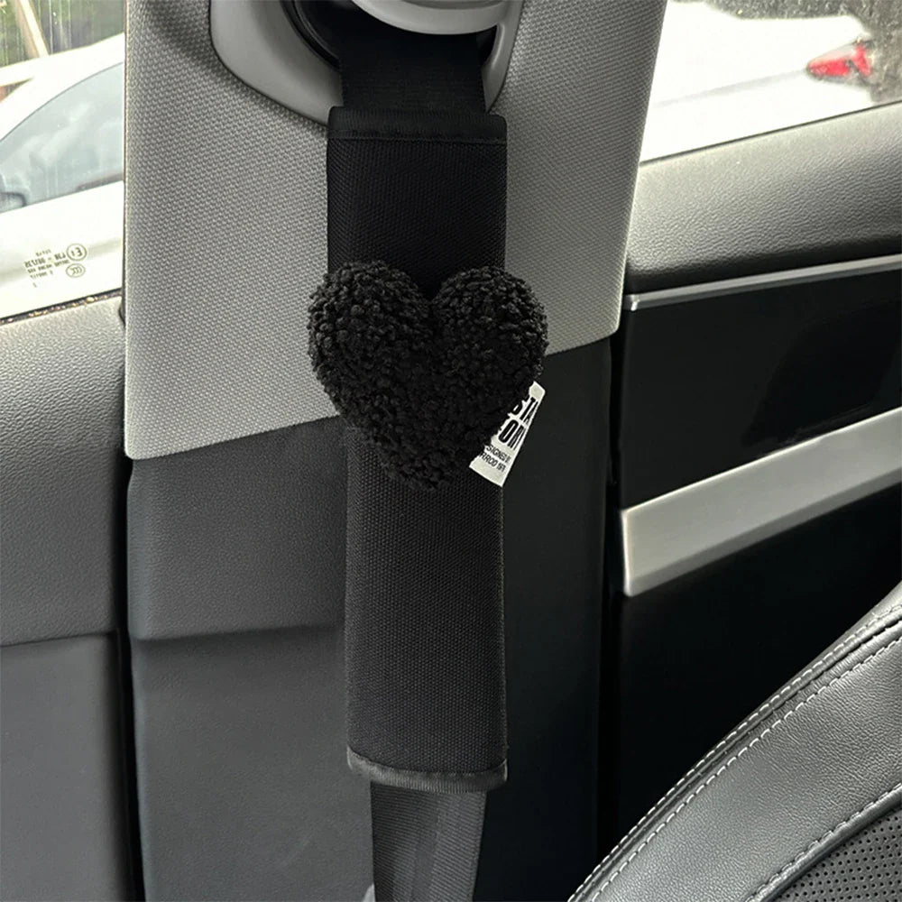 Love Heart Car Styling Seat Belt Cover