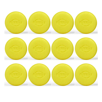 12Pcs Car Foam Sponge Wax Applicator Cleaning Detailing Pads