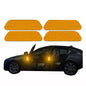 4 Pcs Car Door Sticker Safety Opening Warning Reflector Tape