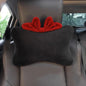 1Pc Cute Cartoon Red Bowknot Car Neck Pillow