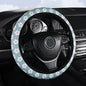 Small Fresh Flower Elastic No Inner Ring Car Steering Wheel Cover