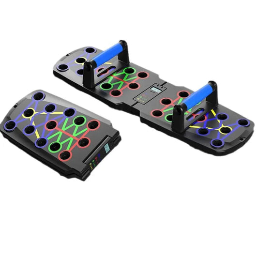 Foldable Multifunctional Equipment With Tension Rope Adjustable Push Up Bar