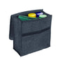1Pc Dark Grey Car Felt Storage Box