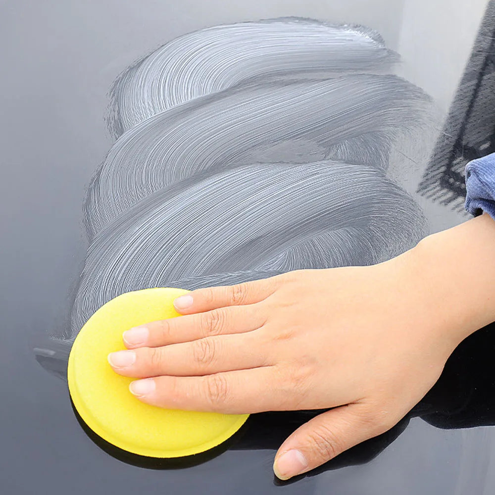 1/2/5Pcs Car Foam Sponge Wax Applicator Cleaning Detailing Pads