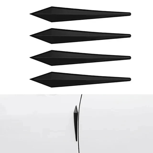 4Pcs Car Antis-scratch Protective Sticker Body Bumper Anti-Collision Protection
