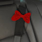 1Pc Cute Cartoon Red Bowknot Car Neck Pillow