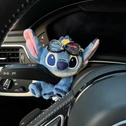 Stitch Plush Car Gear Shift Pendant Car Interior