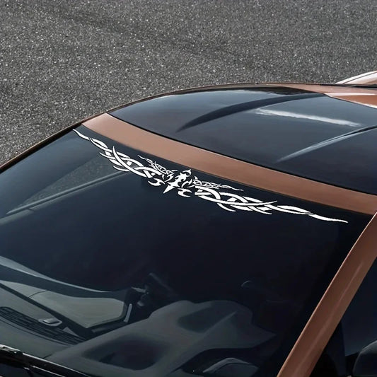 Cool Totem Car Stickers Wing Stripes Auto Accessories Rear Windshield Bumper