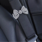 1Pcs Cute Women Bowknot Soft Plush Car Seat Belt Cover