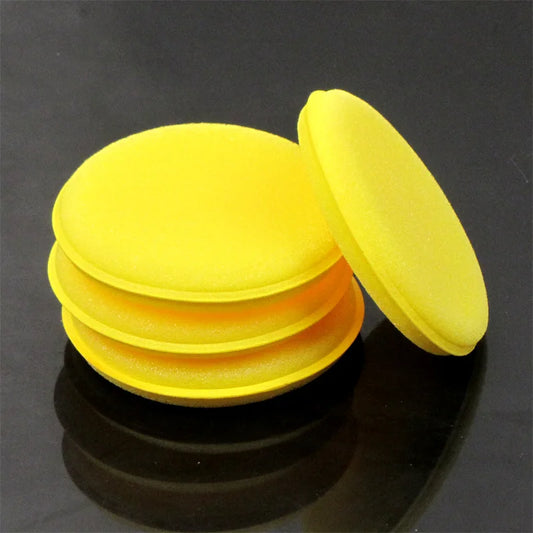 1/2/5Pcs Car Foam Sponge Wax Applicator Cleaning Detailing Pads