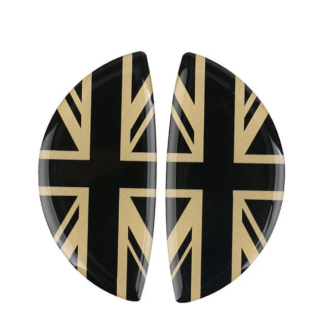 2Pcs Car Door Wrist Handles Anti Scratches 3D Stereo Protective Sticker