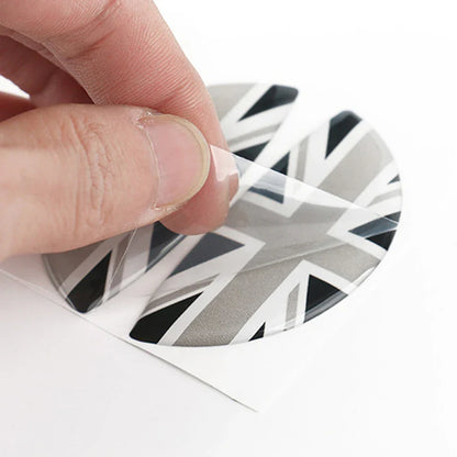 2Pcs Car Door Wrist Handles Anti Scratches 3D Stereo Protective Sticker