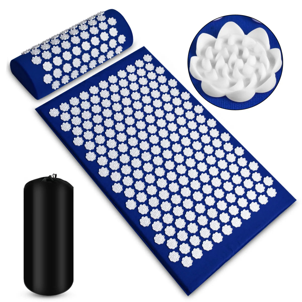 Acupressure Relieve Stress Back Body Pain Spike Mat