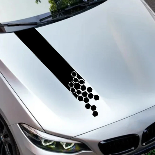 Honeycomb Car Hood Bonnet Sticker