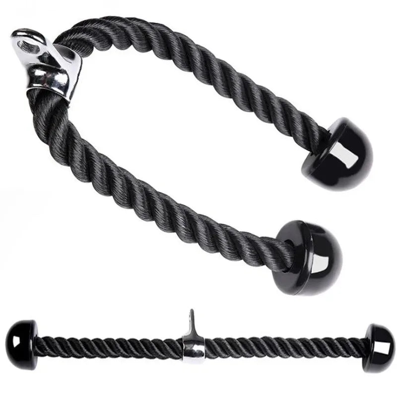 Triceps Lowering Rope Face Pull Handles Push Pull Down Cord