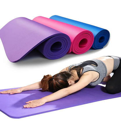 15/10mm Larger Thick High Quality NBR Yoga Mats