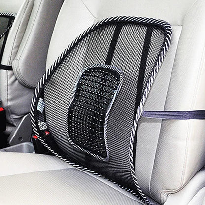 Car Seat Chair Back Cushion Mesh Lumbar Back Brace