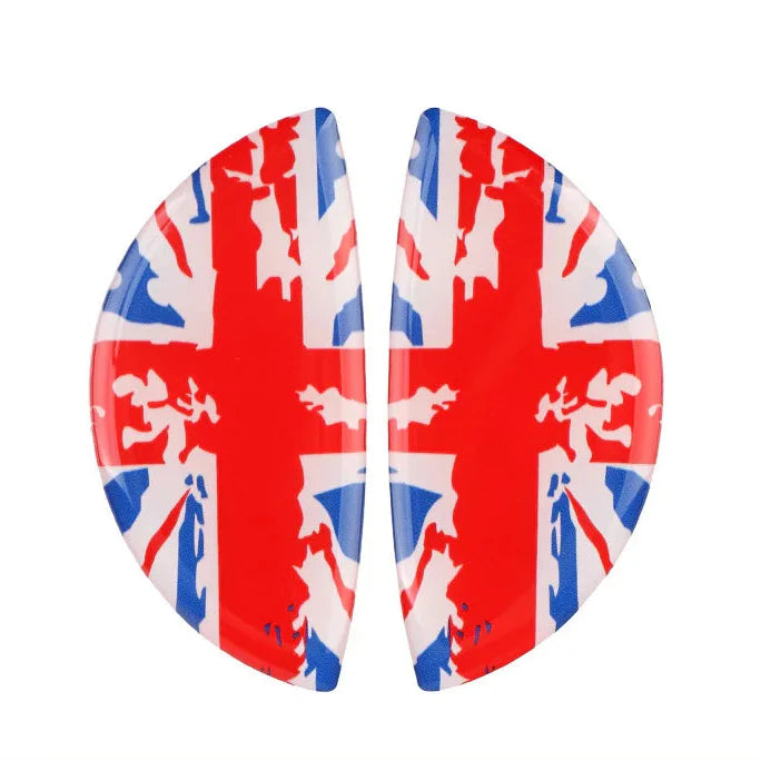 2Pcs Car Door Wrist Handles Anti Scratches 3D Stereo Protective Sticker