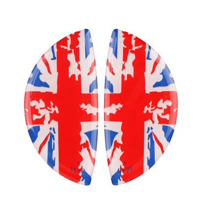 2Pcs Car Door Wrist Handles Anti Scratches 3D Stereo Protective Sticker