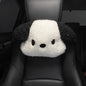 Car Headrest Neck Pillow  Waist Rest Cute Plush dog Backrest in the Car Lumbar Support