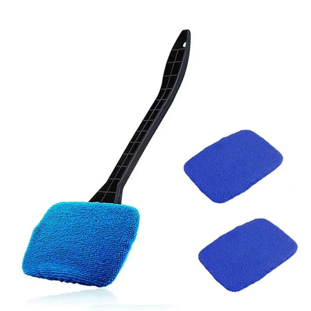 Car Window Cleaner Brush Kit Windshield Microfiber Cleaning Wash Tool